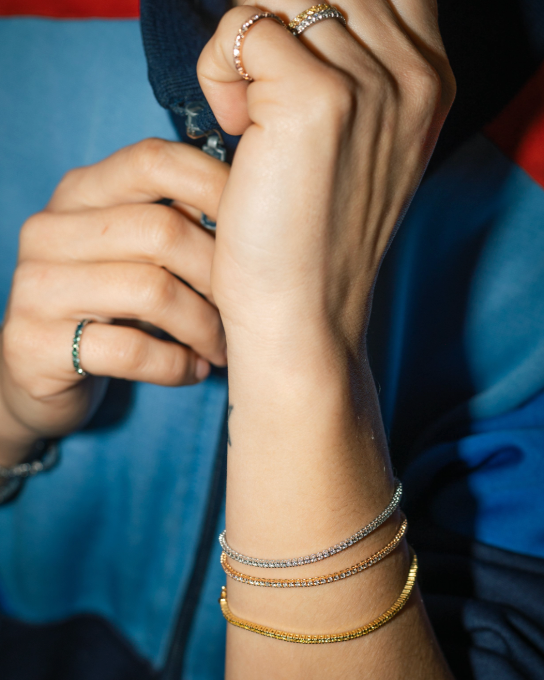 Tsien Jewellery - Classic Pink Tennis Bracelet