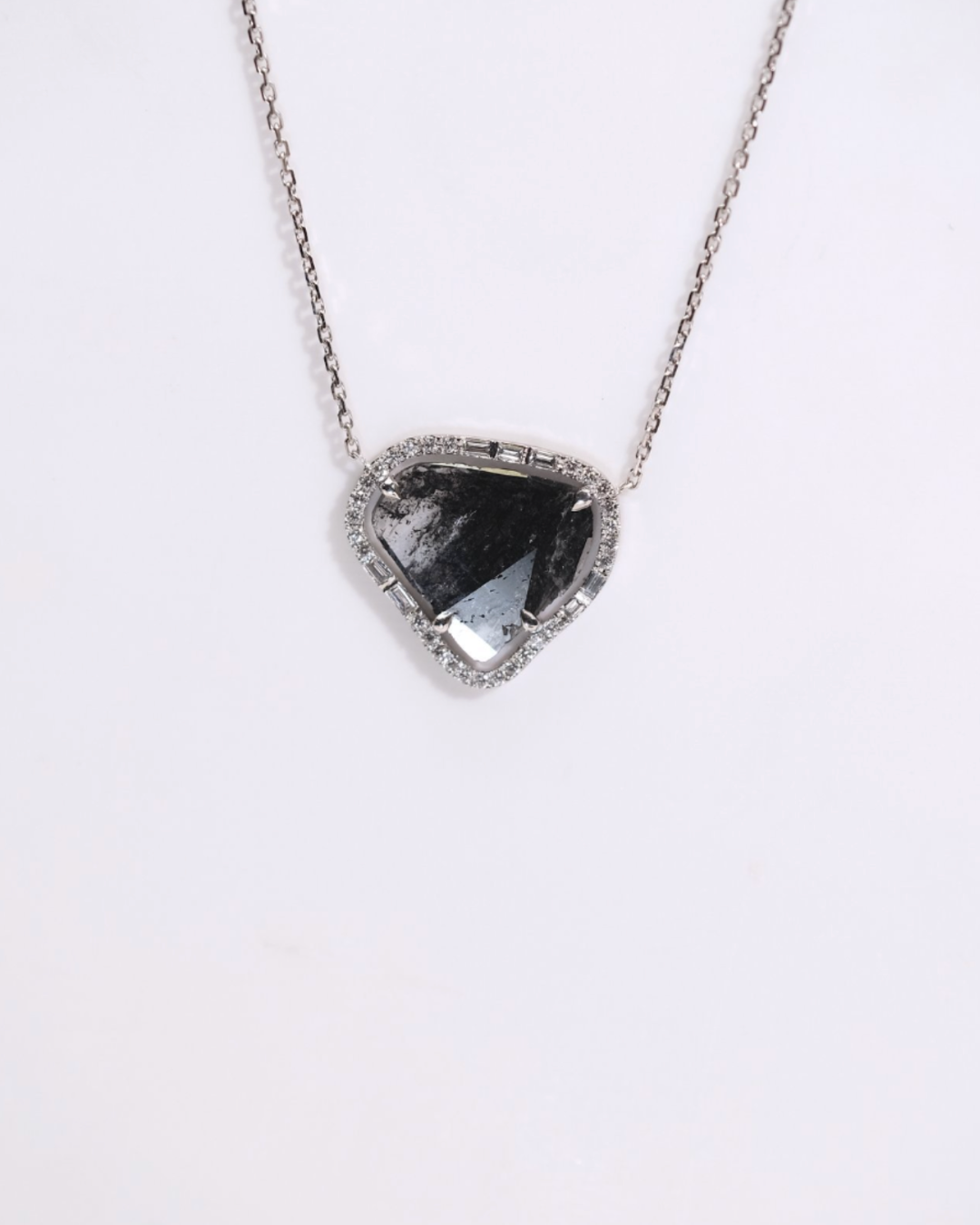 Tsien Jewelery - Heart Slice Necklace