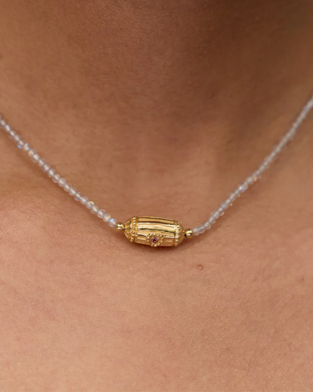 Dorothée Sausset - Choker Rakhi Lola Stones 1