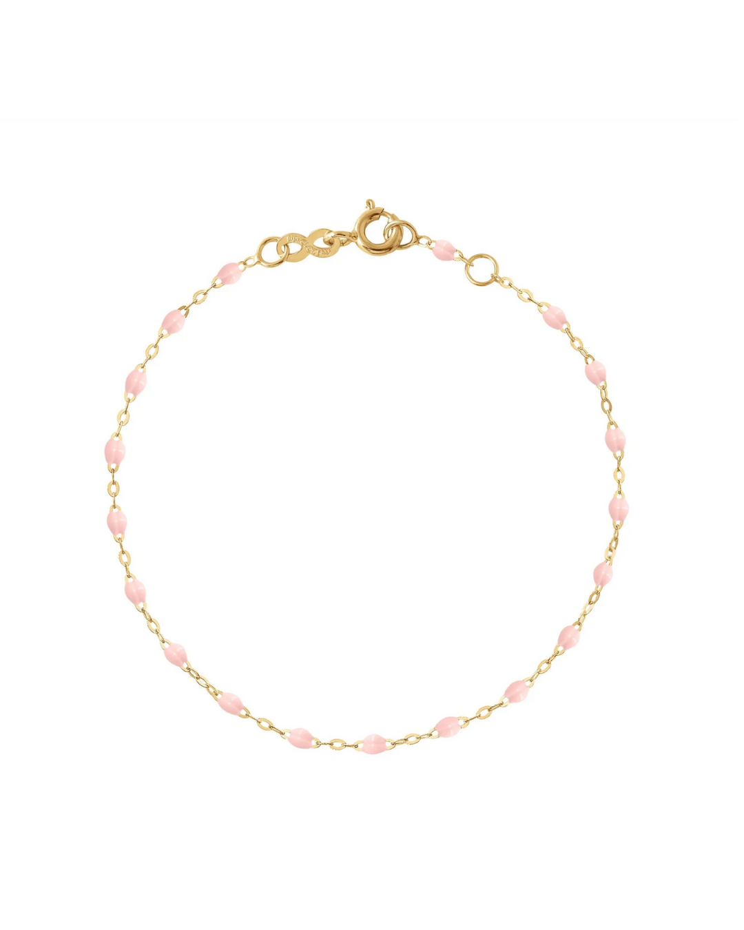 Bracelet rose bébé Classique Gigi, or jaune, 17cm