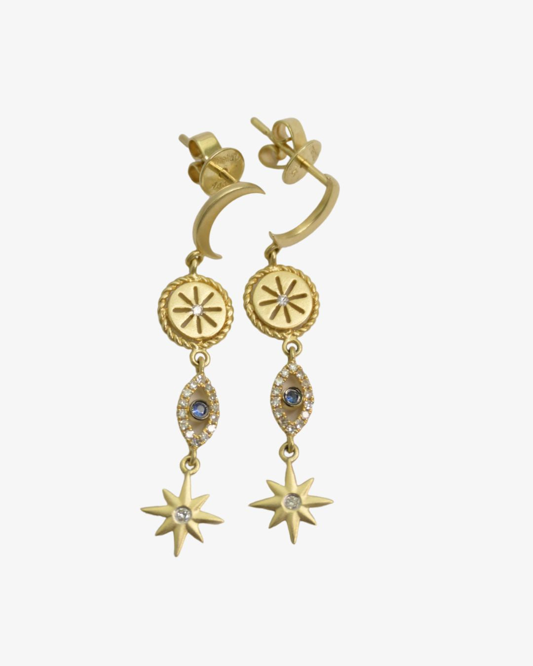 Axelle Delhaye - Boucles d'oreilles Constellation
