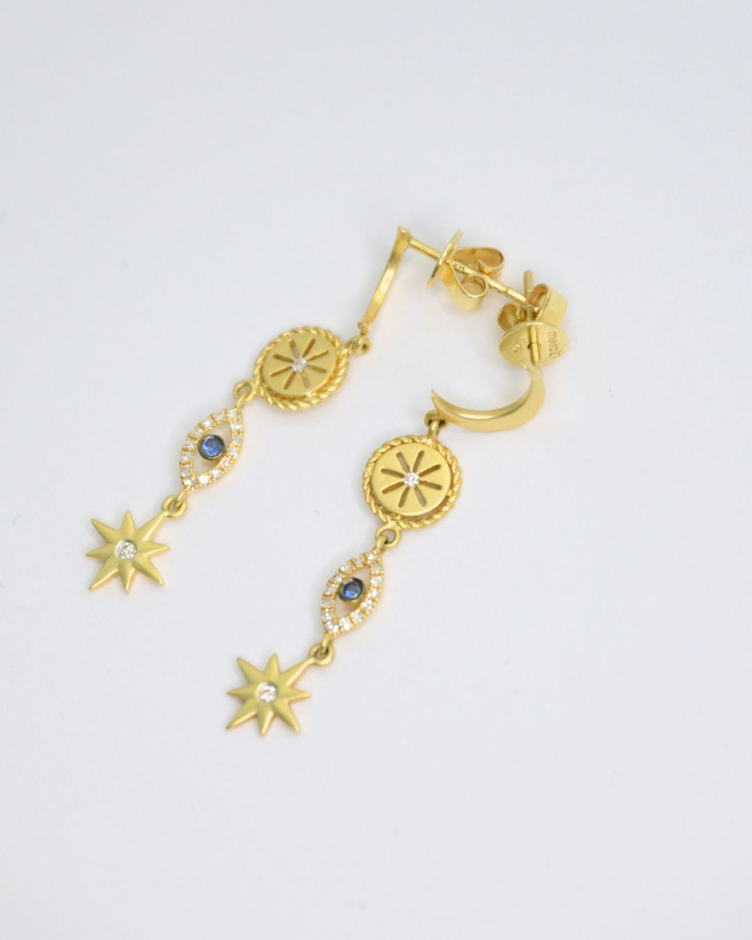Axelle Delhaye - Boucles d'oreilles Constellation