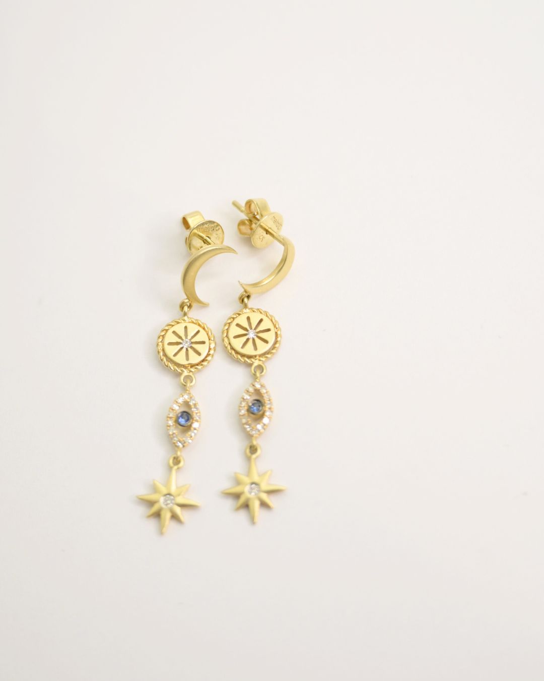 Axelle Delhaye - Boucles d'oreilles Constellation