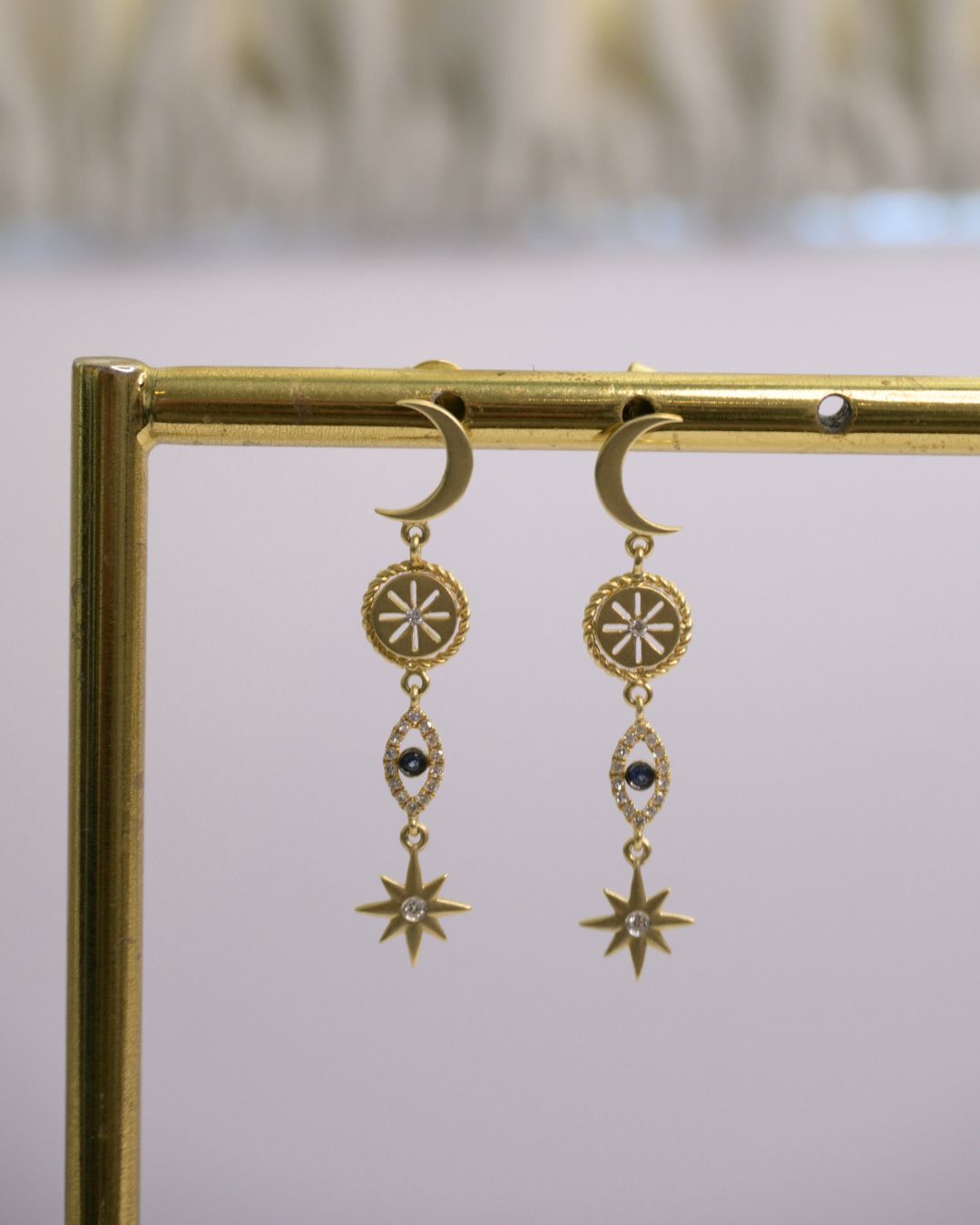 Axelle Delhaye - Boucles d'oreilles Constellation