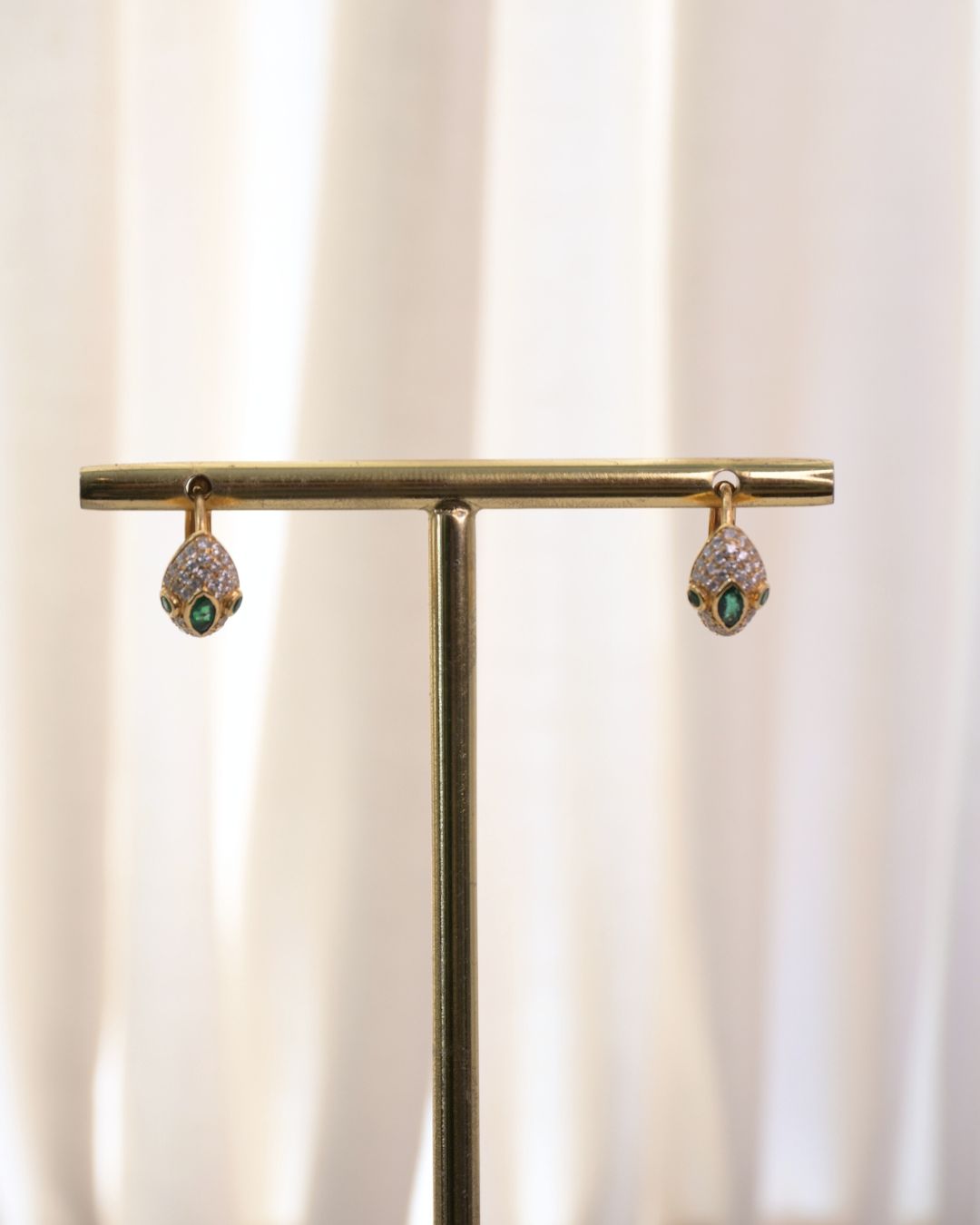 Axelle Delhaye - Boucles d'oreilles Serpent