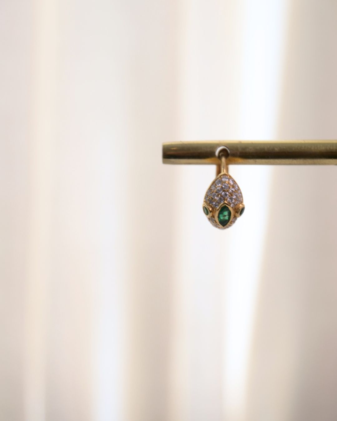 Axelle Delhaye - Boucles d'oreilles Serpent