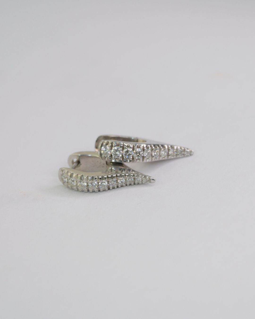Axelle Delhaye - Boucles d'oreilles Or blanc