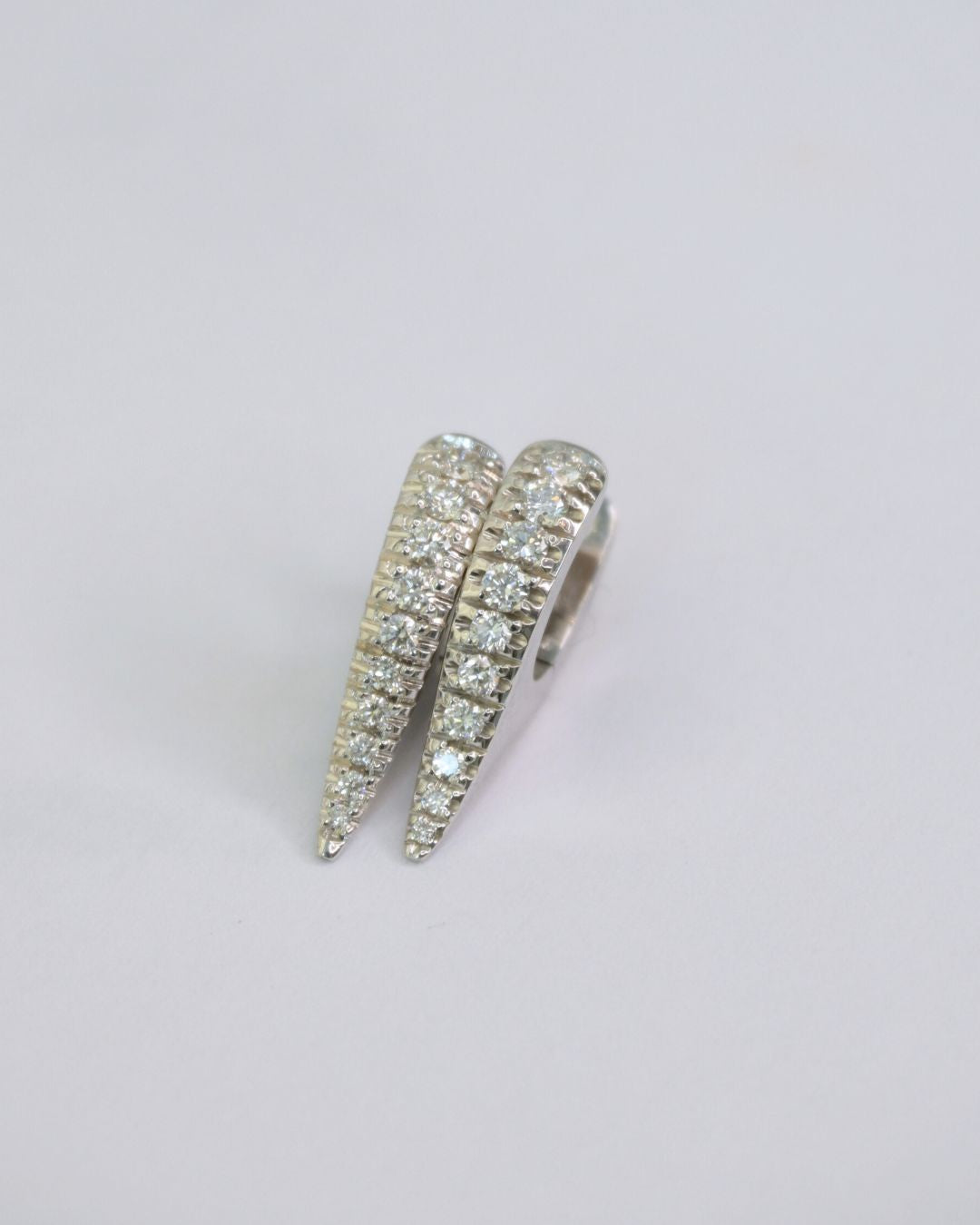 Axelle Delhaye - Boucles d'oreilles Or blanc
