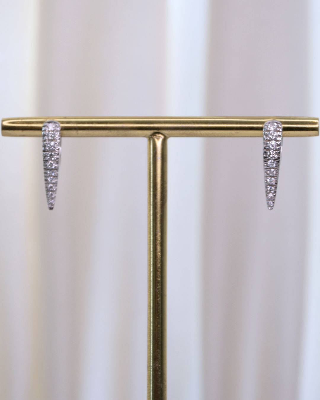 Axelle Delhaye - Boucles d'oreilles Or blanc
