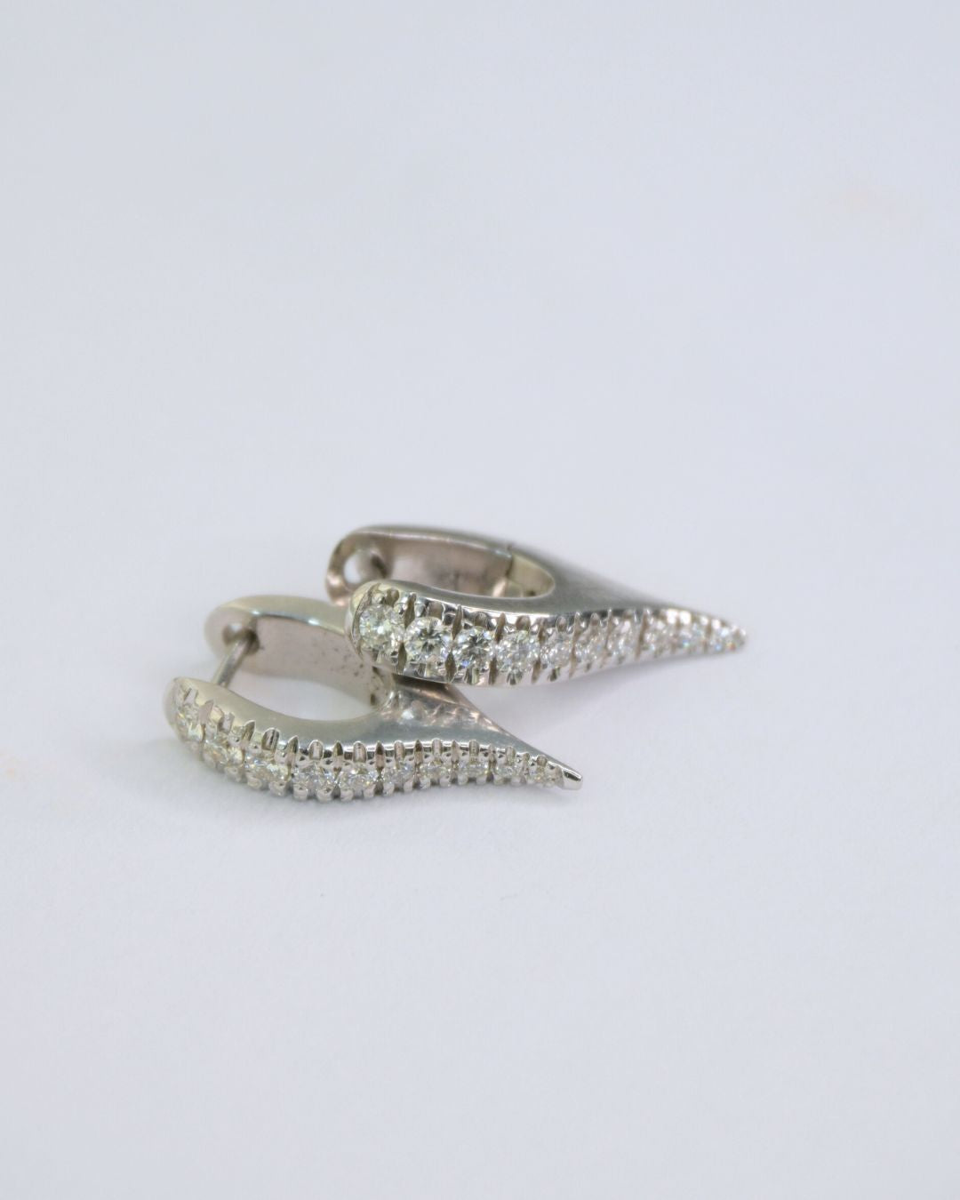 Axelle Delhaye - Boucles d'oreilles Or blanc