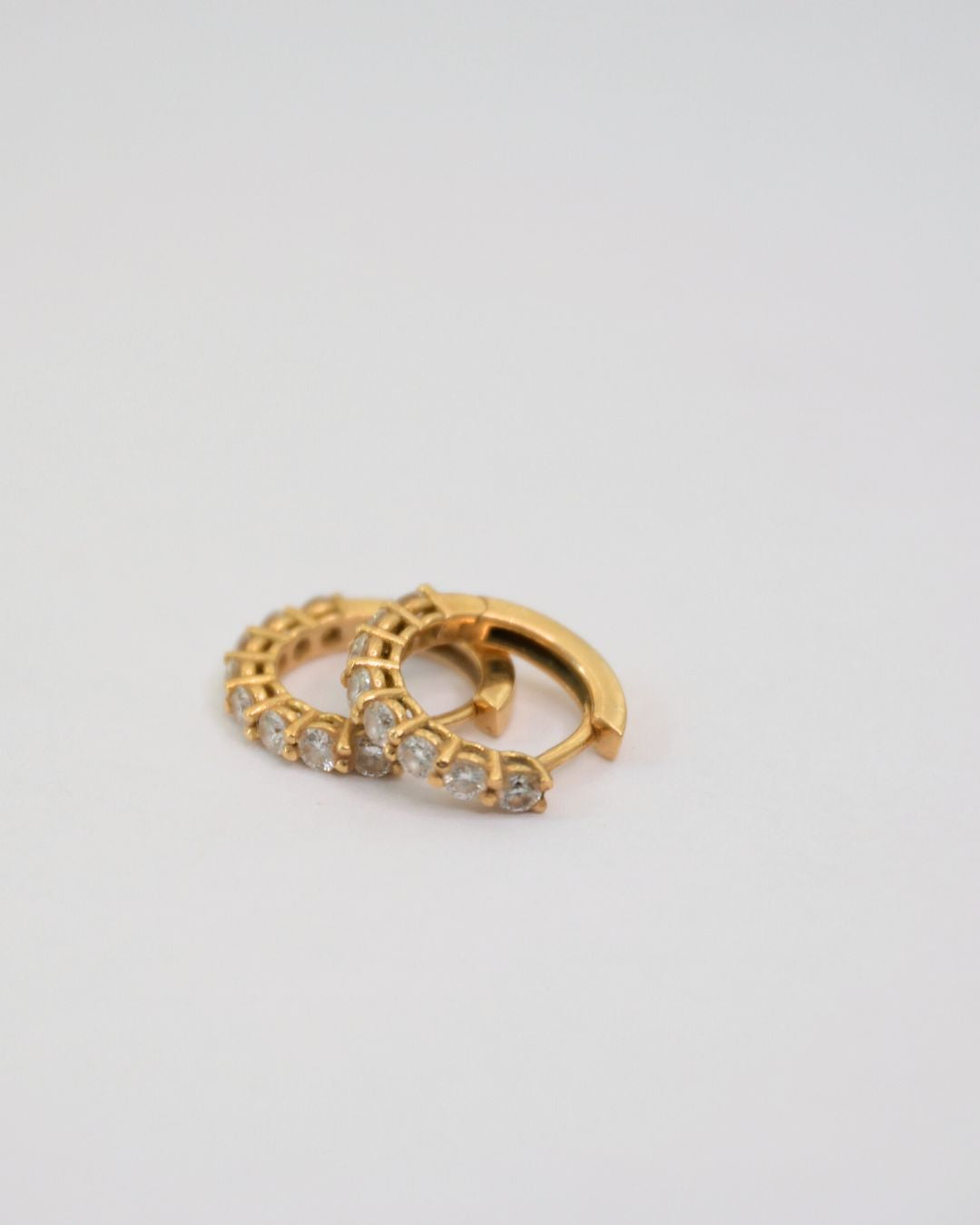 Axelle Delhaye - Boucles d'oreilles diamants