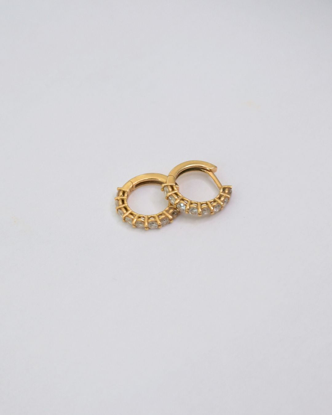 Axelle Delhaye - Boucles d'oreilles diamants
