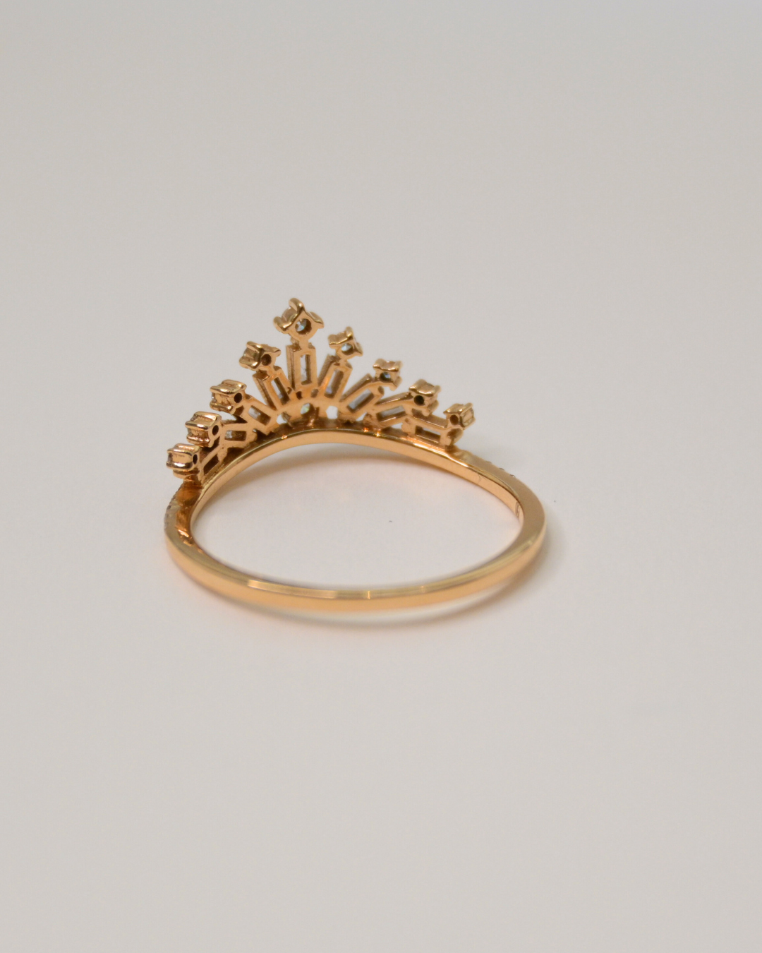 Axelle Delhaye - Bague Couronne Or Rose