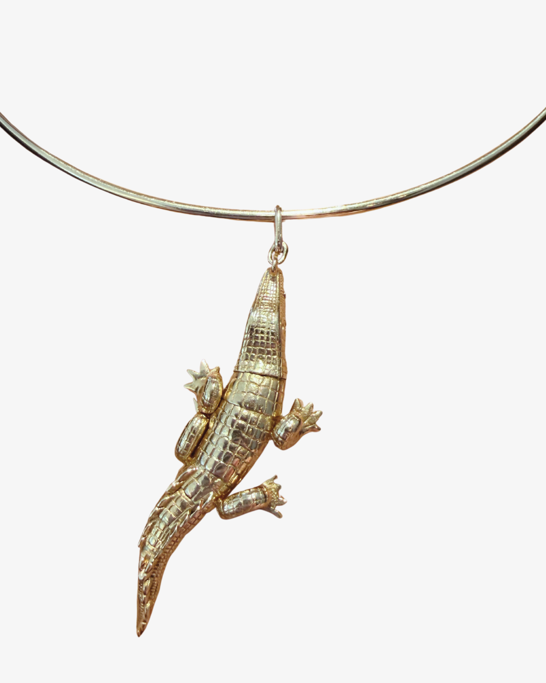 Axelle Delhaye - Pendentif Crocodile