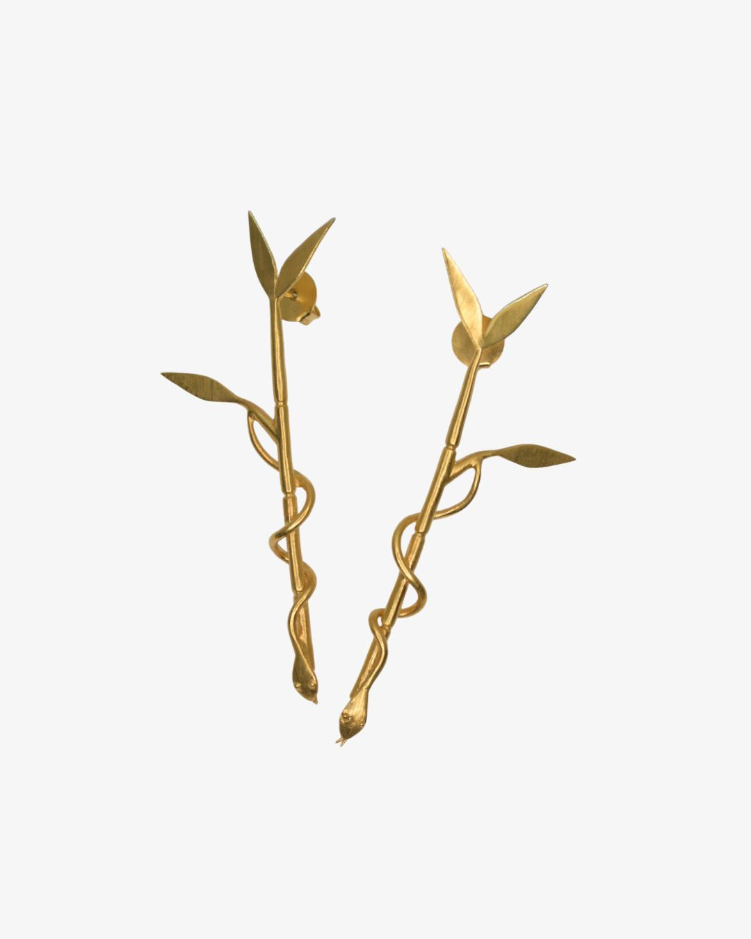 Caroline Du Chastel - Boucles d'oreilles Bamboo Snake