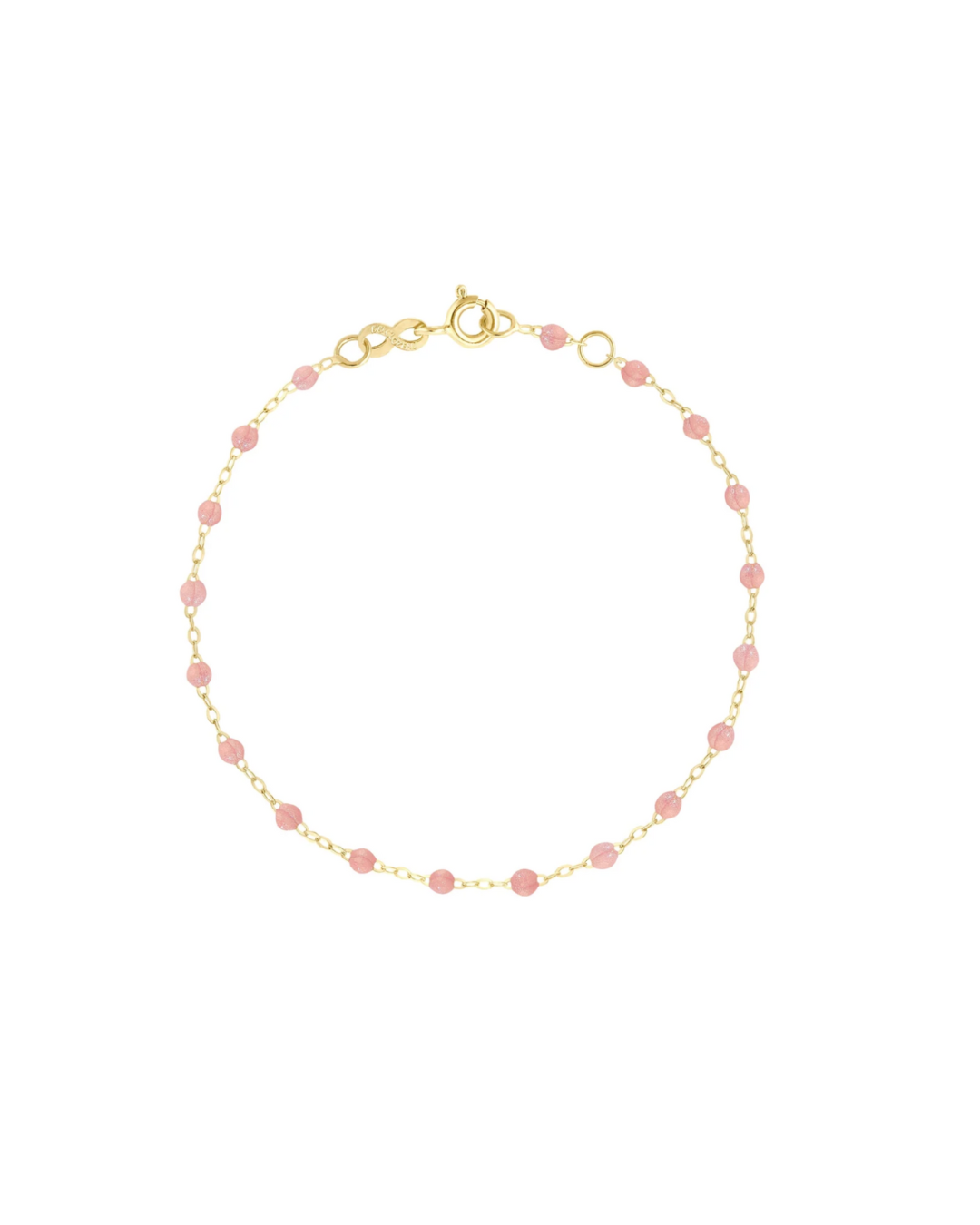 Bracelet blush Classique Gigi, or jaune, 17 cm