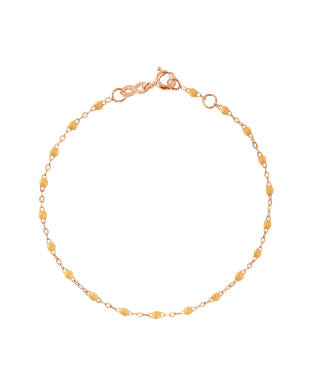 Bracelet nude Classique Gigi, or rose, 17 cm