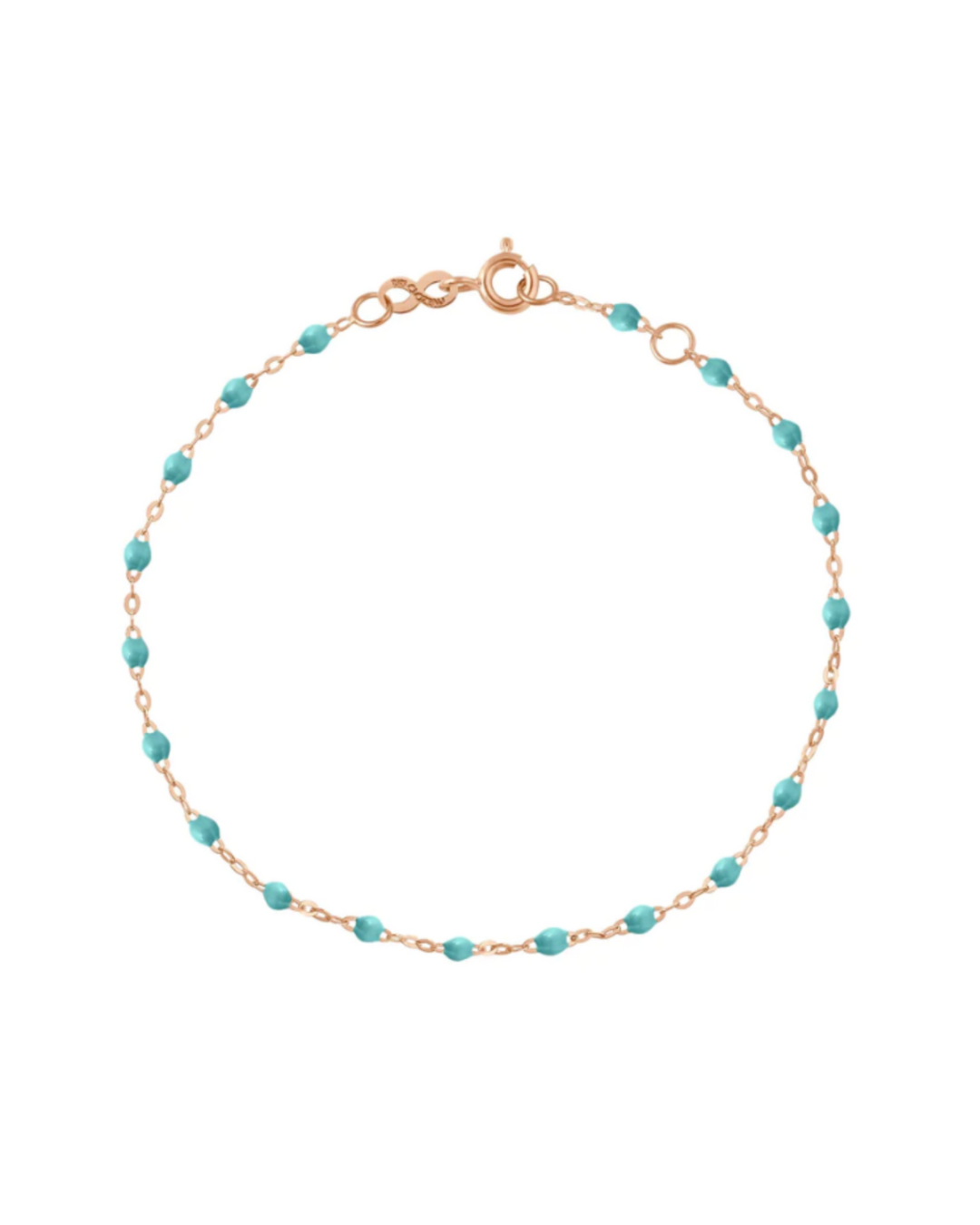 Bracelet turquoise vert Classique Gigi, 17 cm