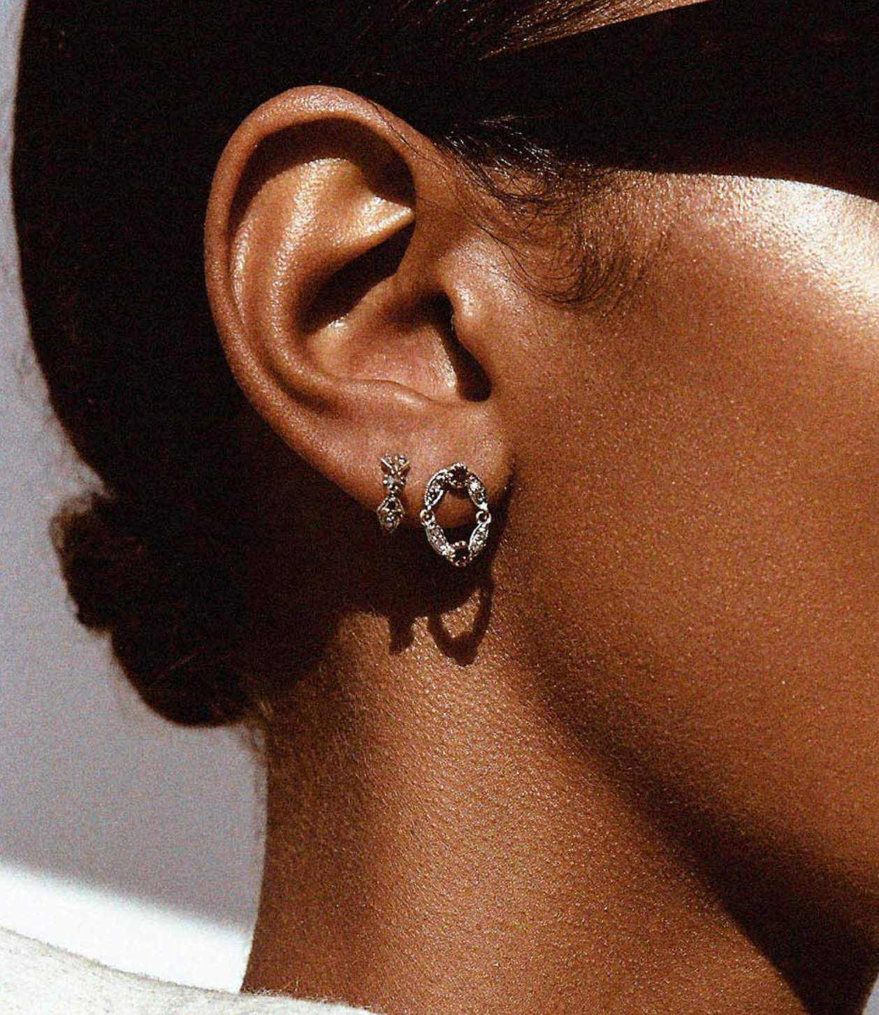 Pascale Monvoisin - Boucle d'oreille ADELE N°1 DIAMANT