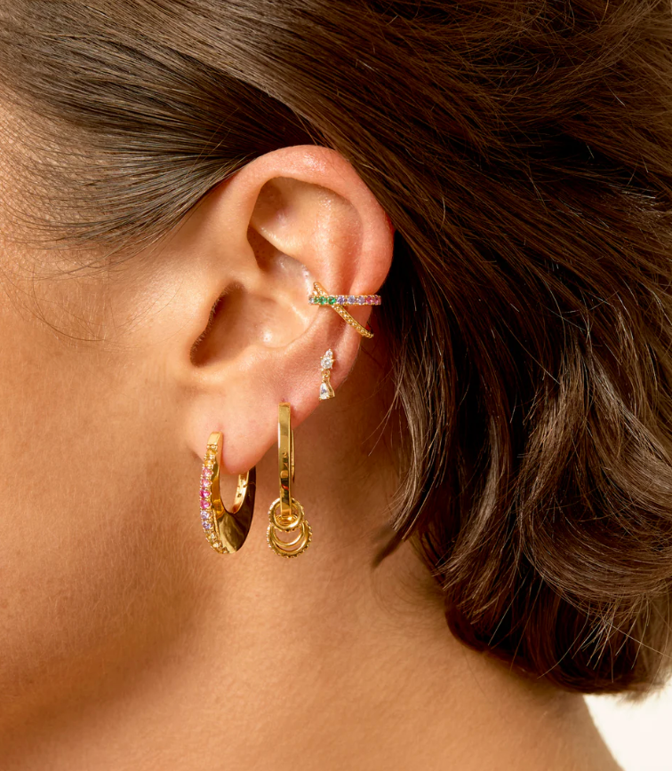 BOUCLES D'OREILLES - RAINBOW STELLAR