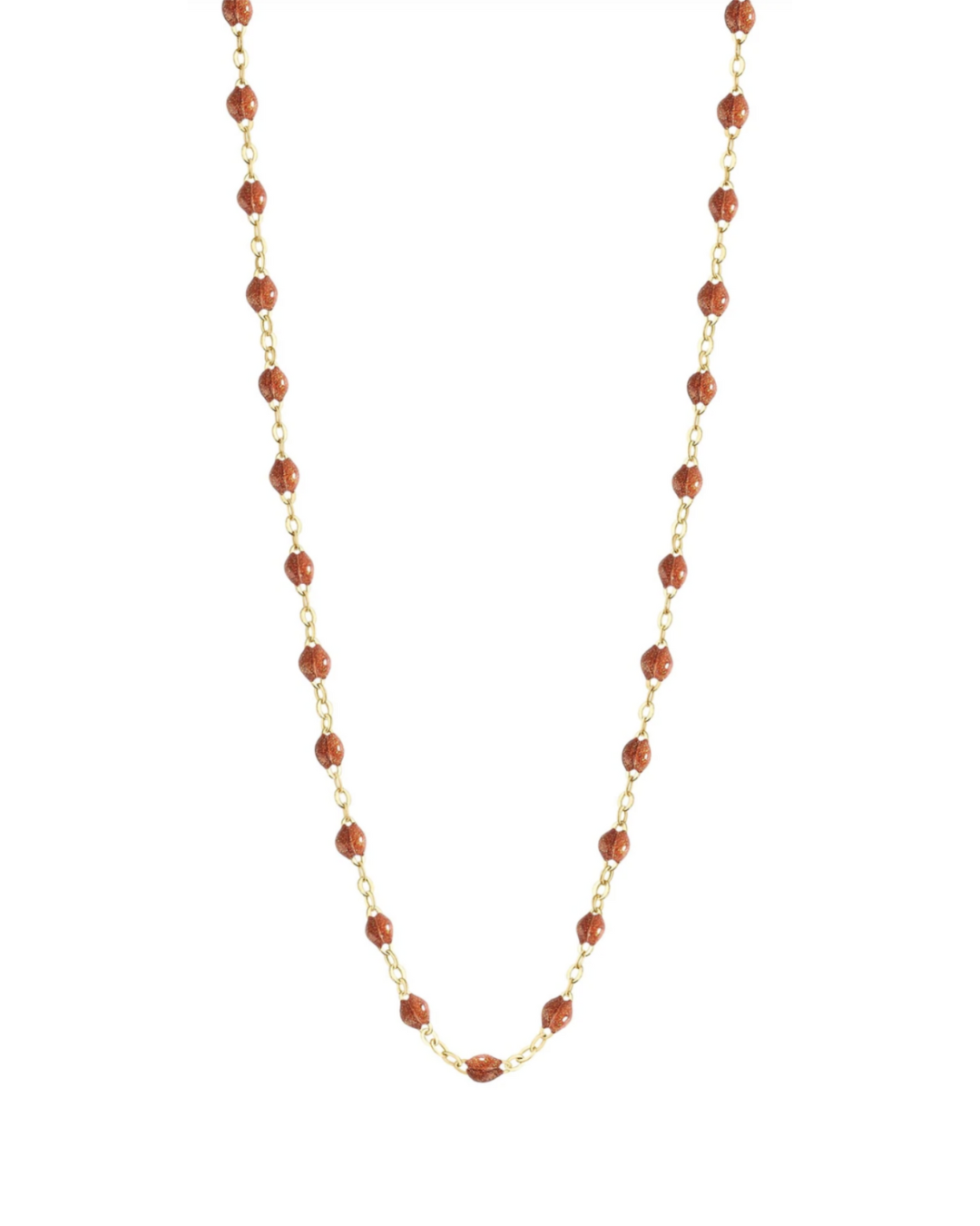 Collier fauve Classique Gigi, 42 cm