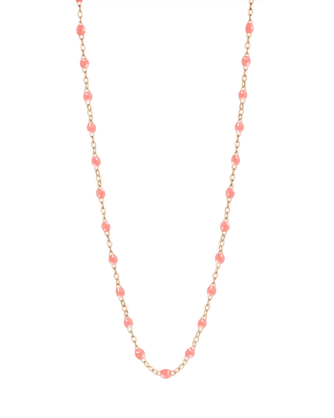 Collier fuchsia Classique Gigi, 42 cm