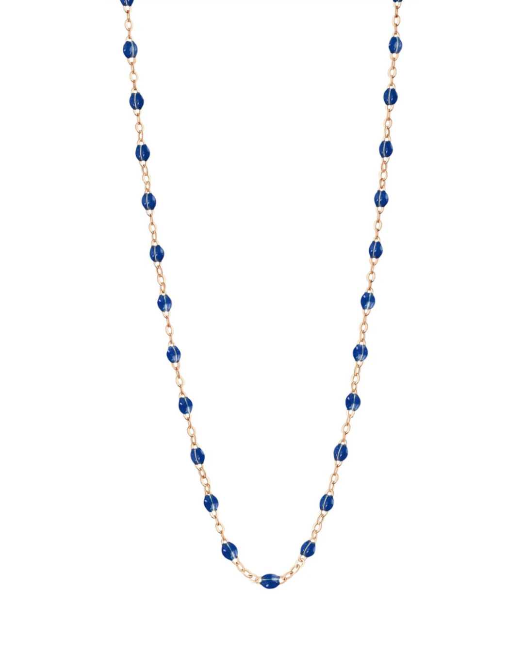 Collier prusse Classique Gigi,  42 cm