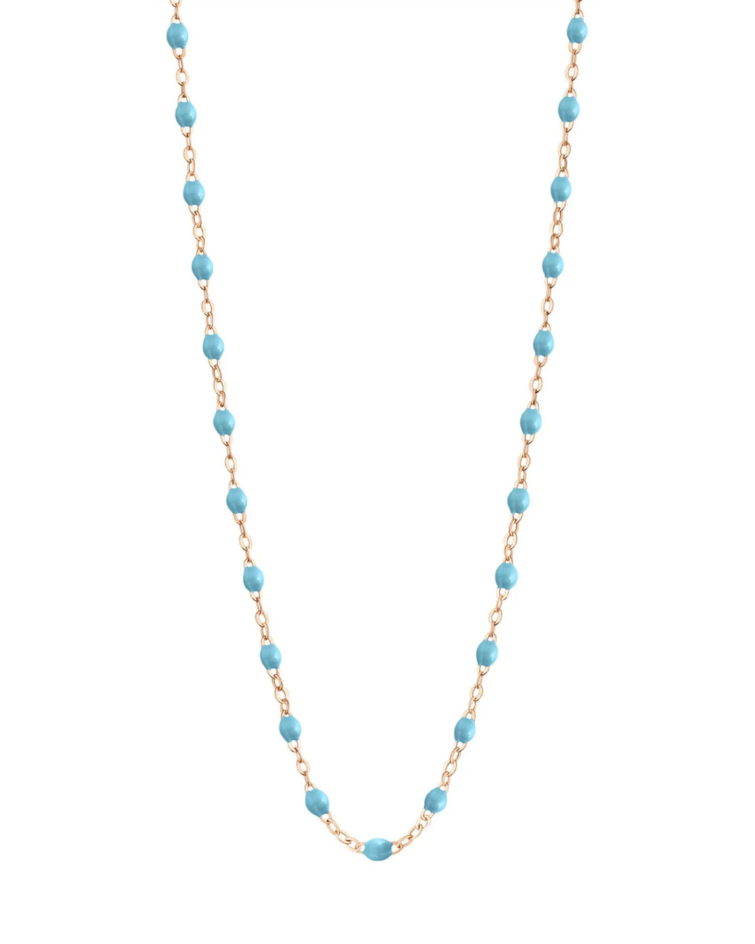 Collier turquoise Classique Gigi, 42 cm