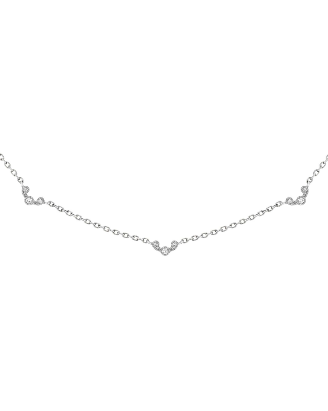 Stone - Collier Pluie d'été OR ET DIAMANTS