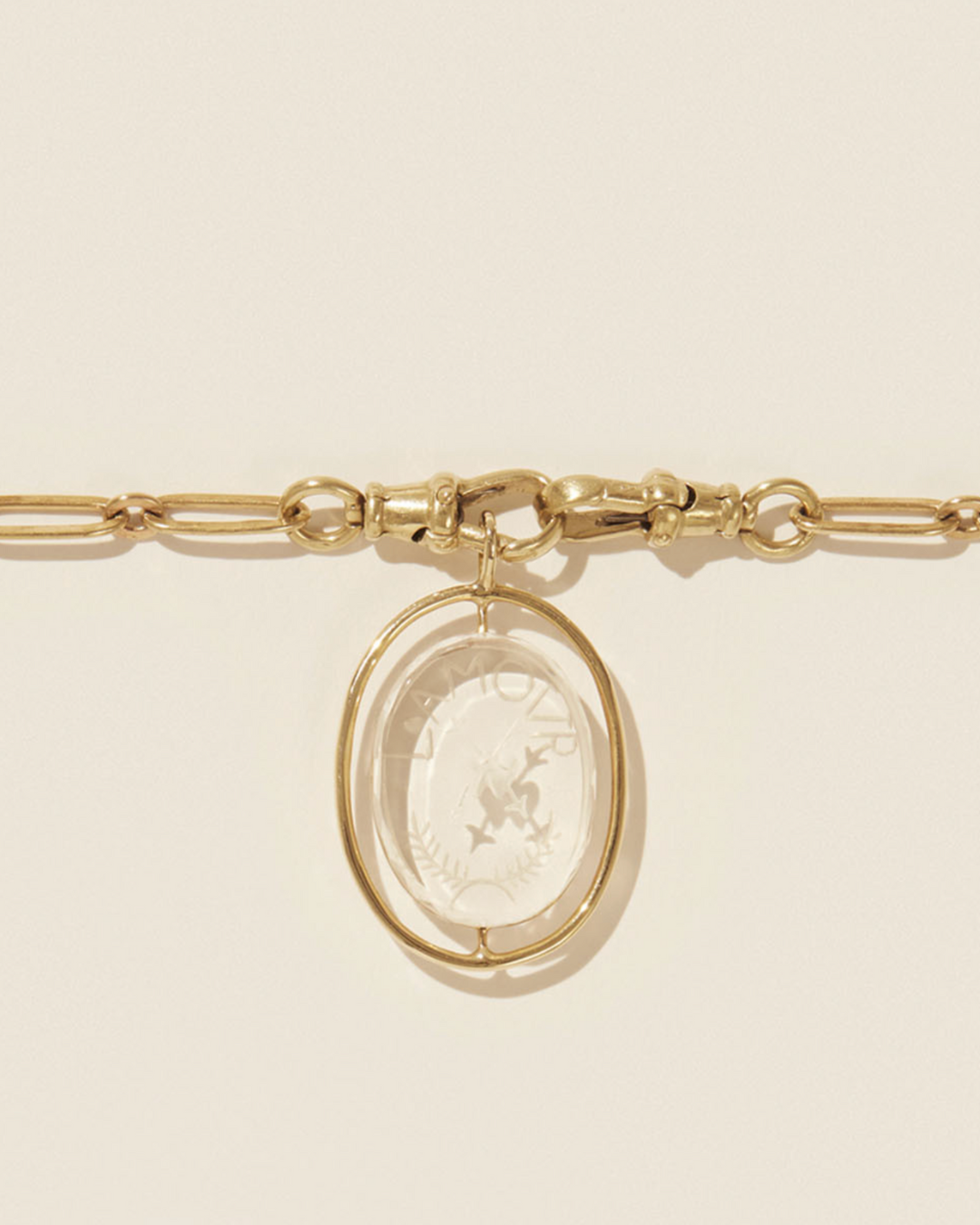 Pascale Monvoisin - Collier L'AMOUR N°2 CRISTAL