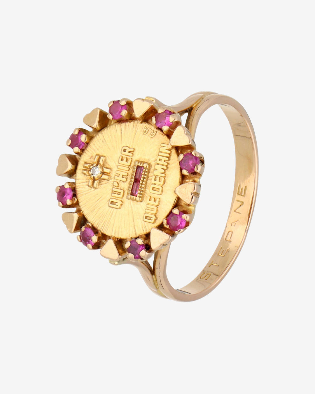 Axelle Delhaye - Bague Plus qu'hier, moins que demain