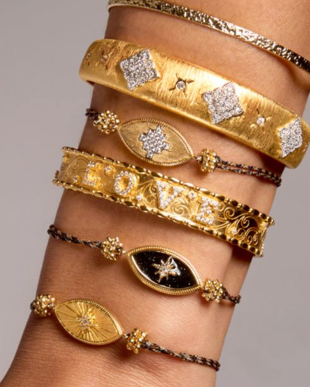 Mya Bay - BRACELET BLACK DIWALI IRIS