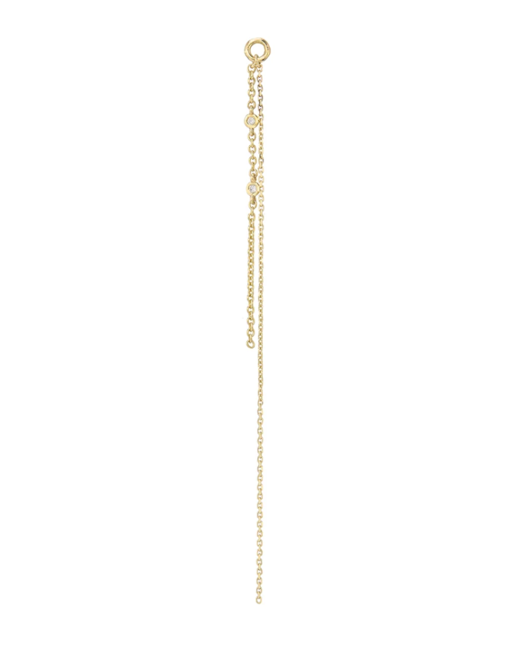 Métier - Layered Duo Gemstone Chain Plaque