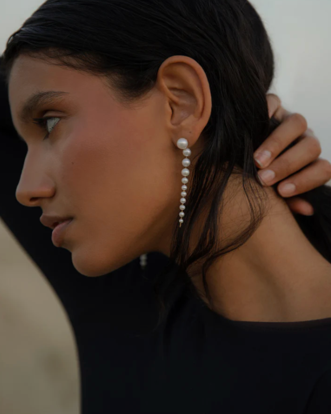 Chiara Tedeschi - Boucles d'oreilles longues Moonlight