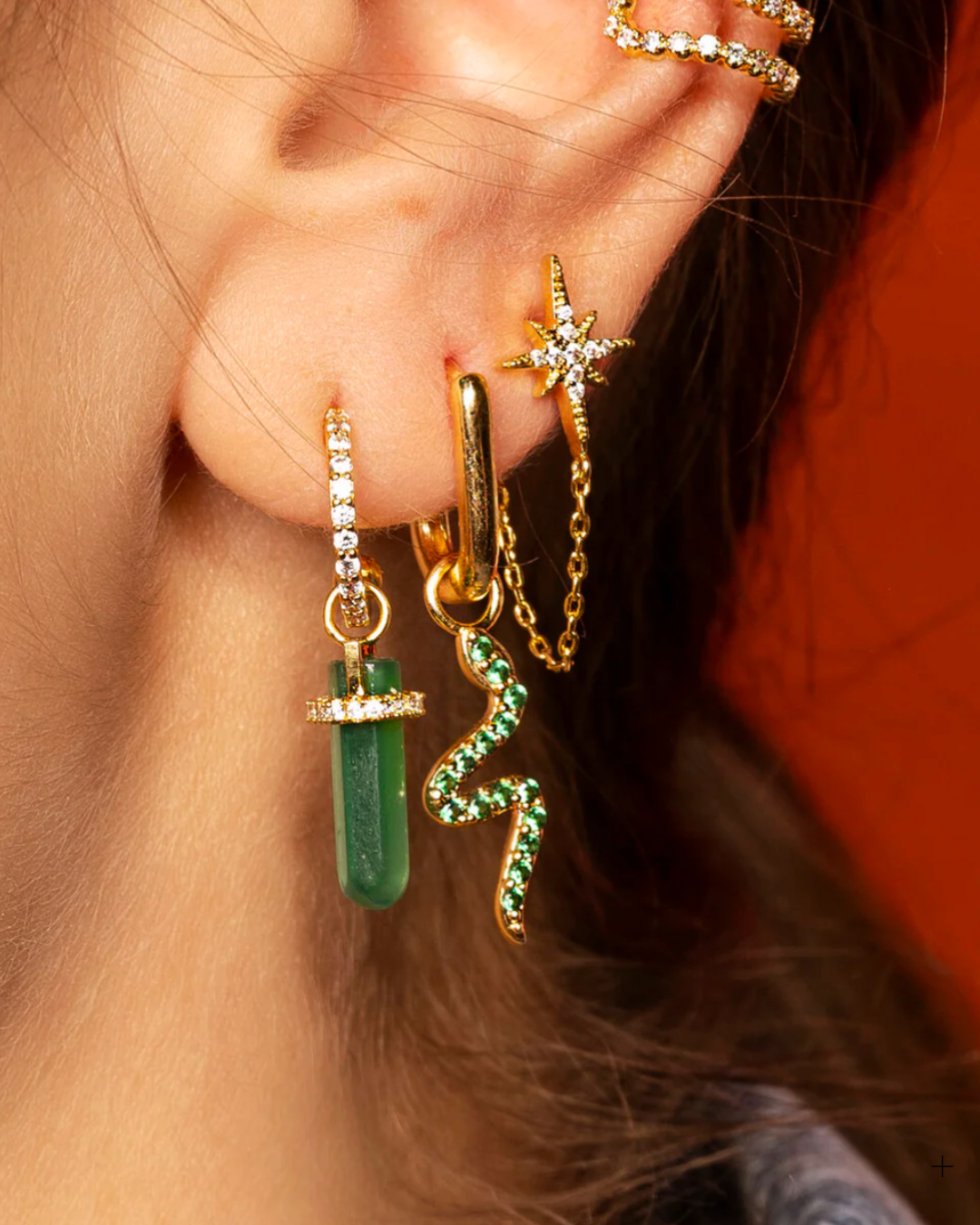 Mya Bay - Boucles d'oreilles Diwali Chain