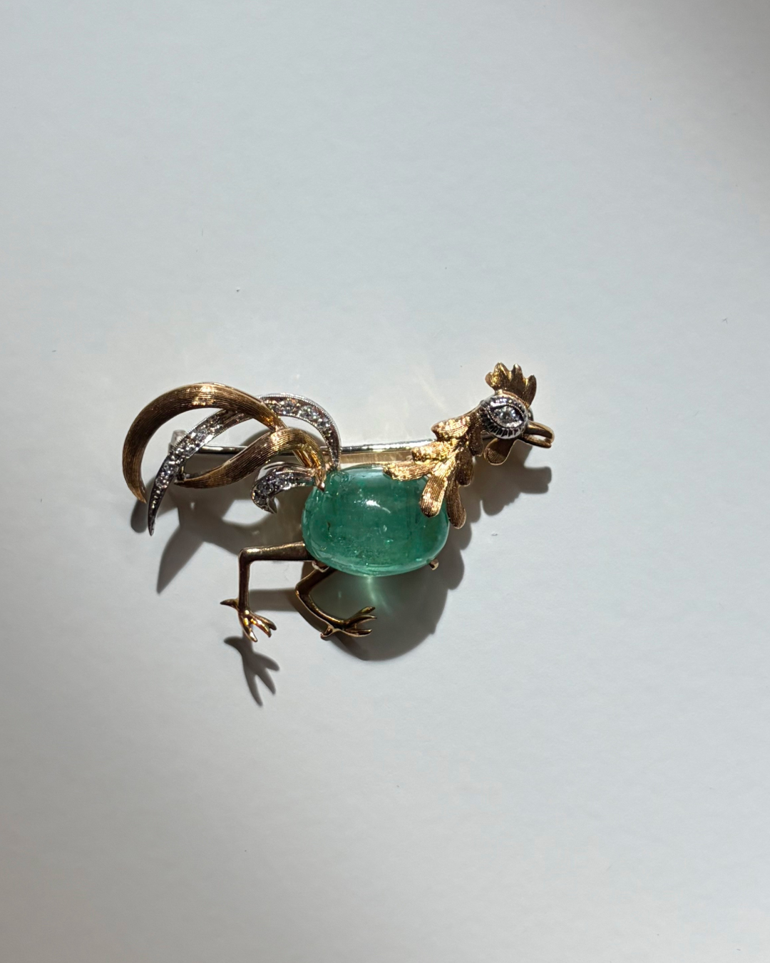 Axelle Delhaye - Broche Coq