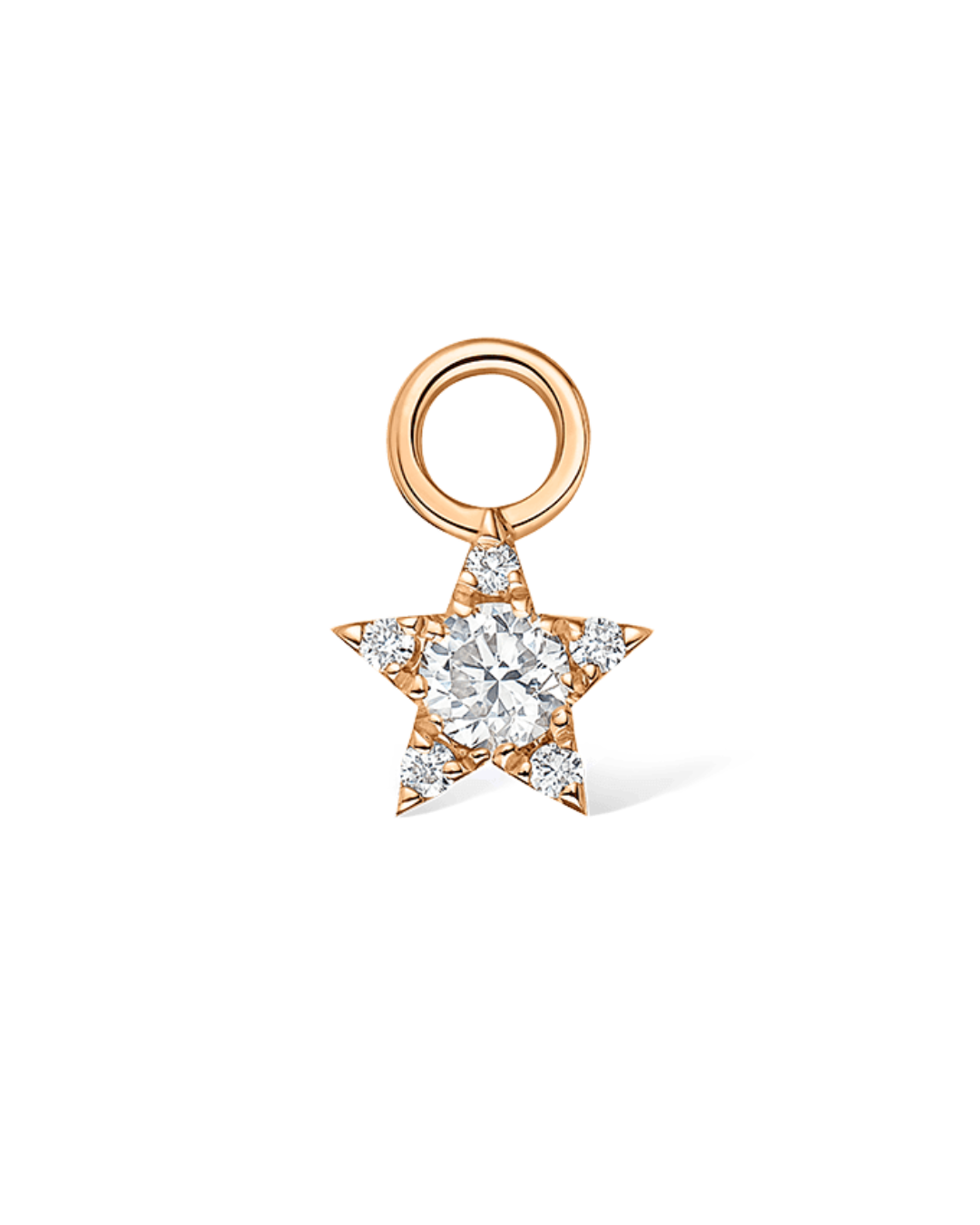 Maria Tash - 4.5mm Diamond star charm