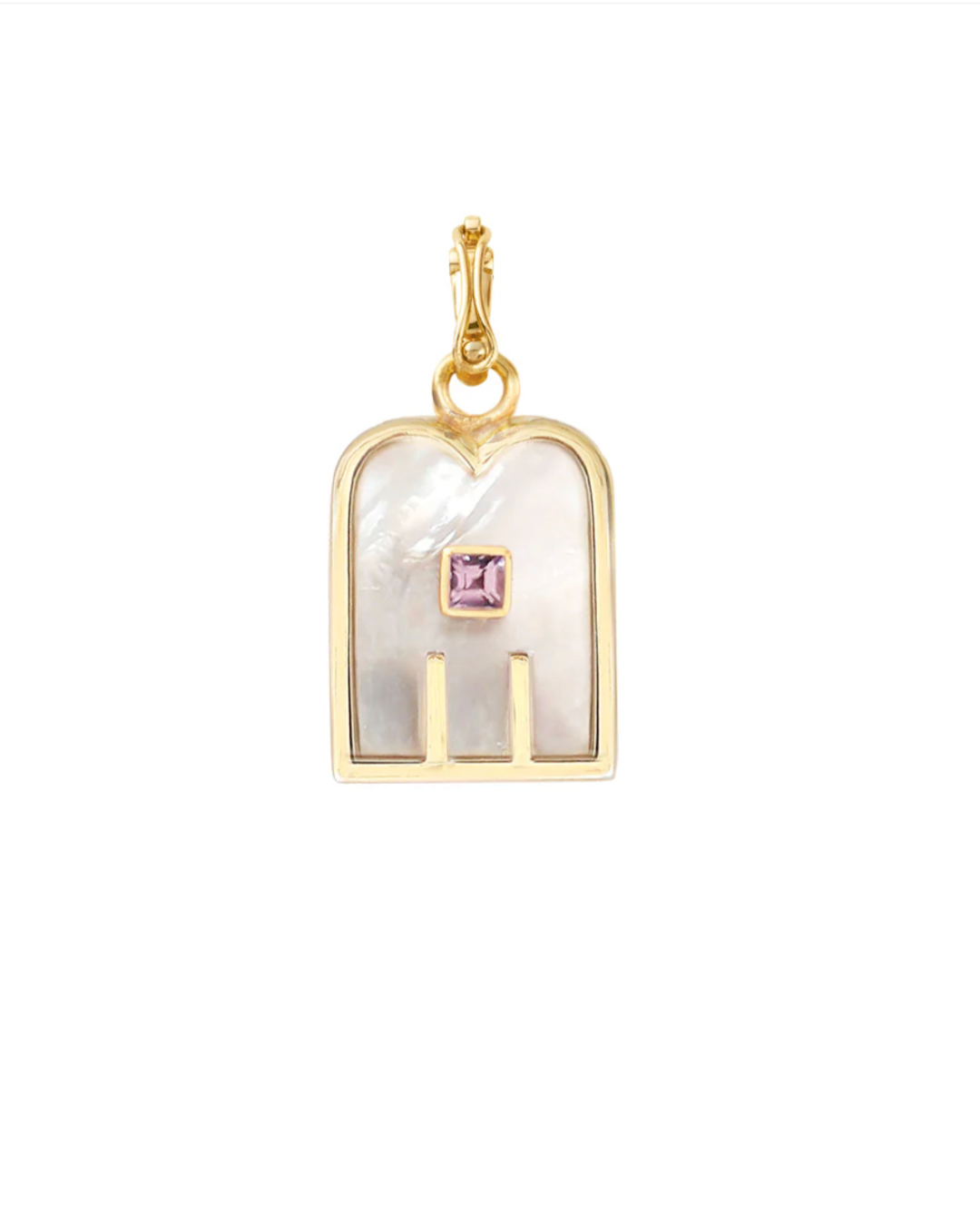 Dorothée Sausset -  Charm Thali pierre Mother of perle
