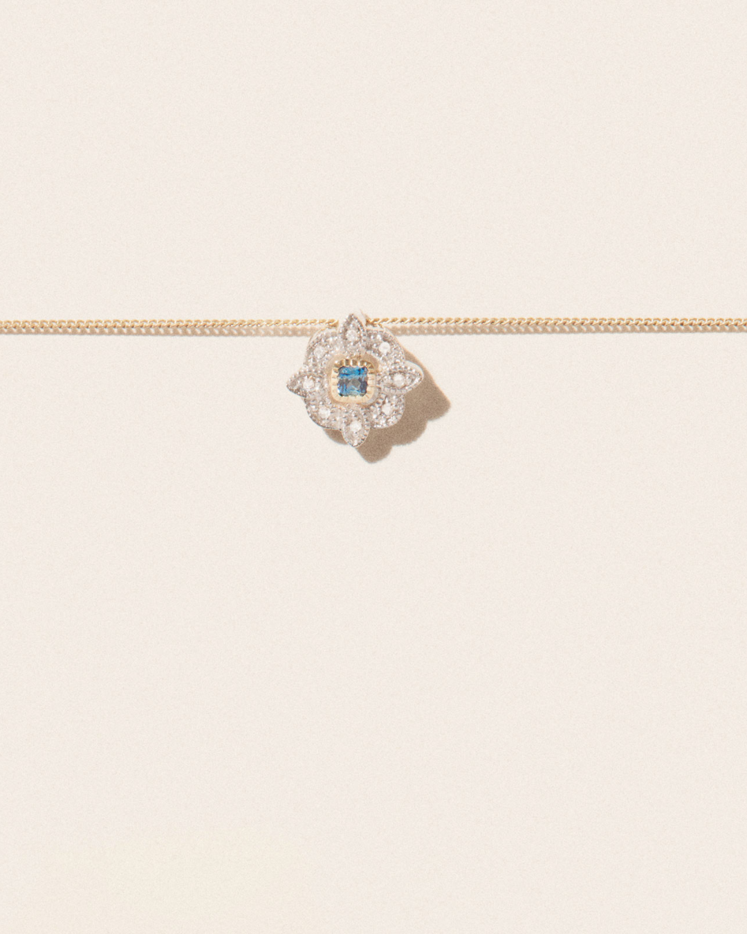 Pascale Monvoisin - Collier Bettina London Blue Topaz