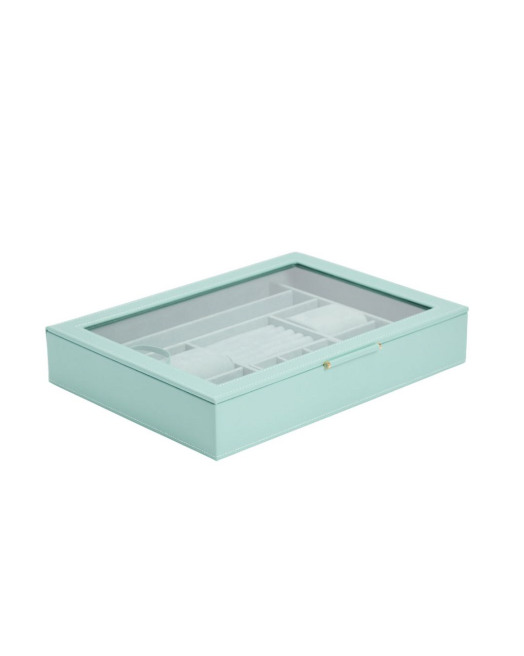 Wolf - Sophia Jewelry Box with Window Jade