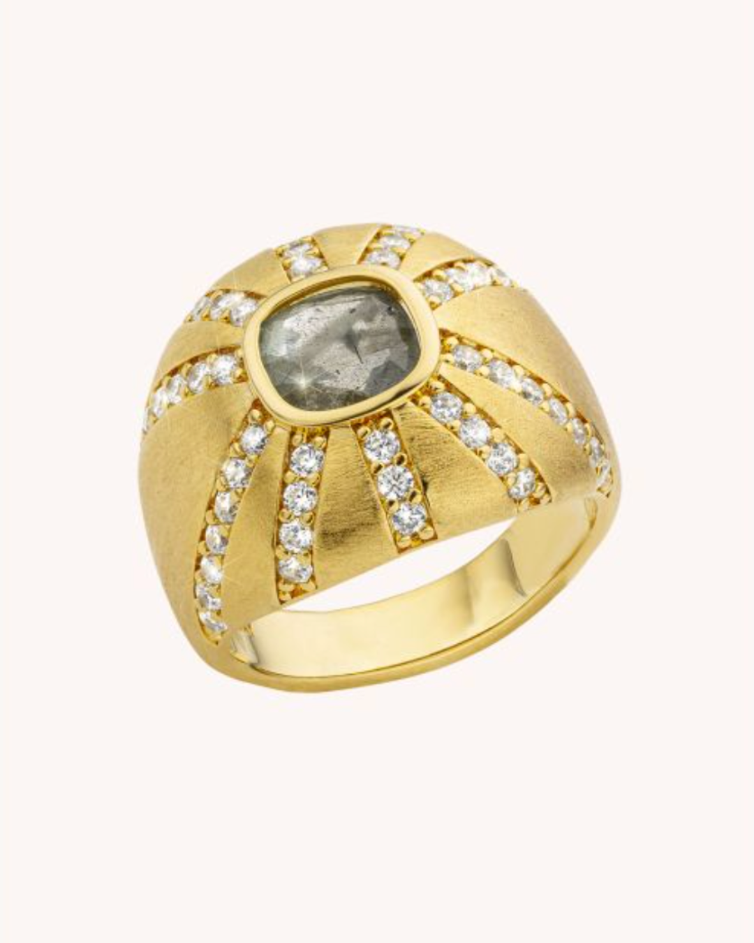 Mya Bay - Bague Labradorite California