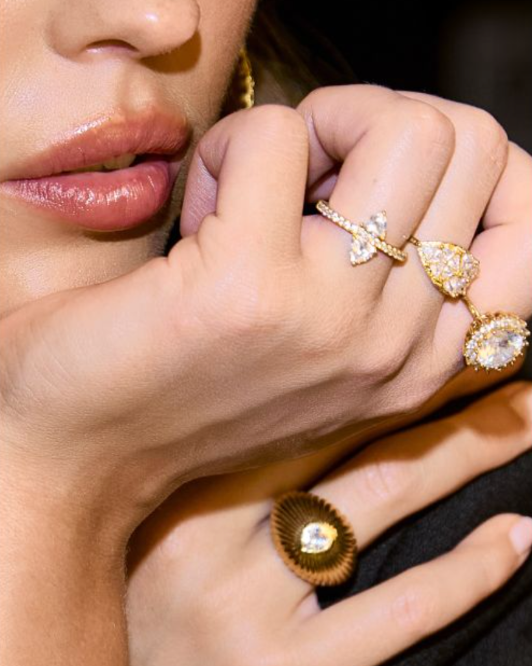 Mya Bay- Bague White Stone Samantha