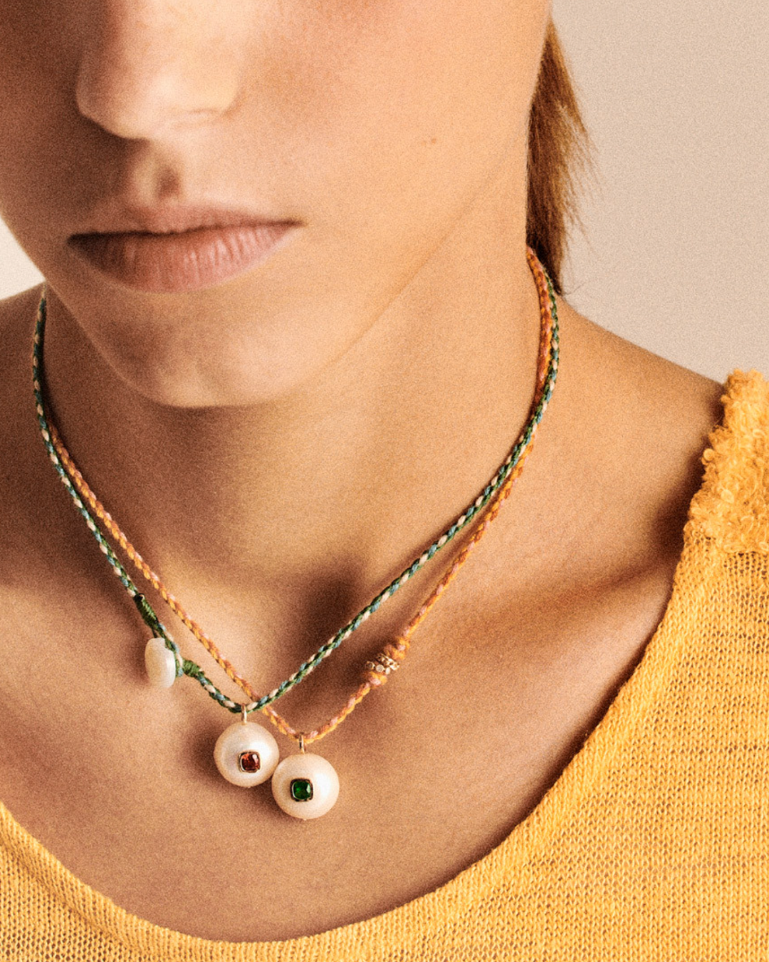 Pascale Monvoisin - Collier Eddie Diopside