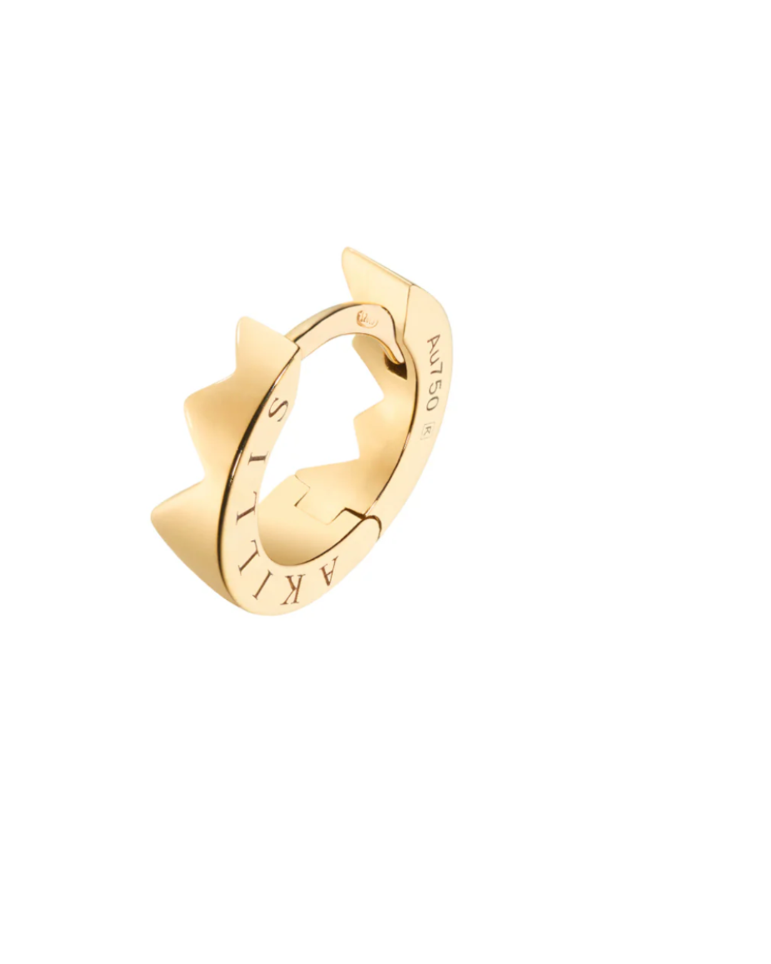 Akillis-Boucle d'oreille Droite Capture Light Or jaune
