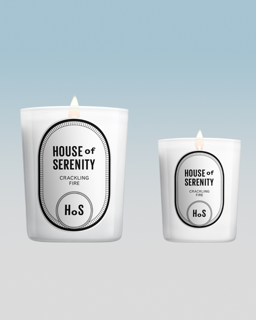 House of Serenity - Crackling Fire Candle