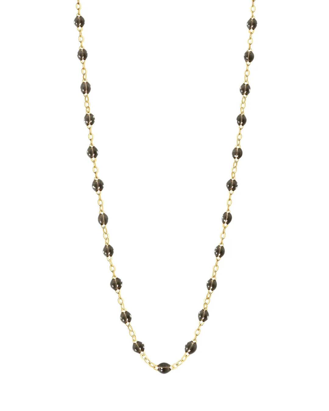 Gigi Clozeau- Collier quartz Classique Gigi, or jaune, 42 cm
