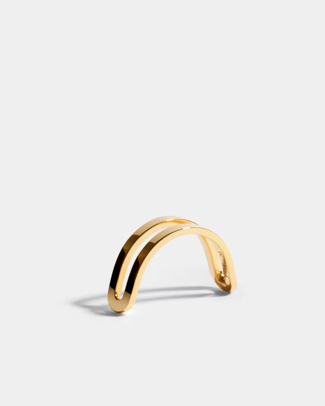 JEM - Demi-Bague Simple Étreintes