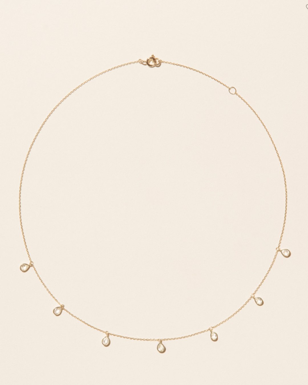 Pascale Monvoisin - Palermo White Sapphire Necklace