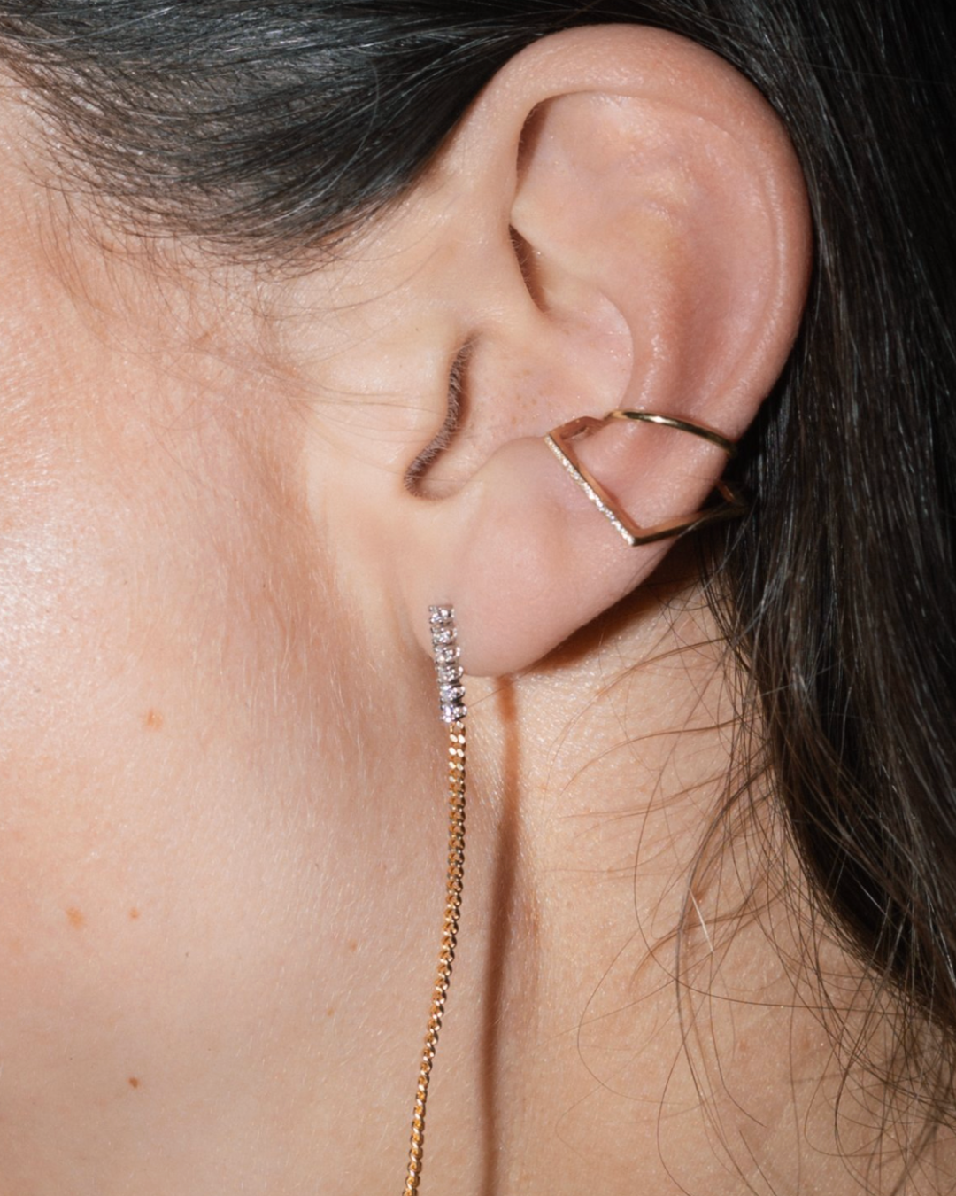 Tsien Jewellery - Earcuff Diamants