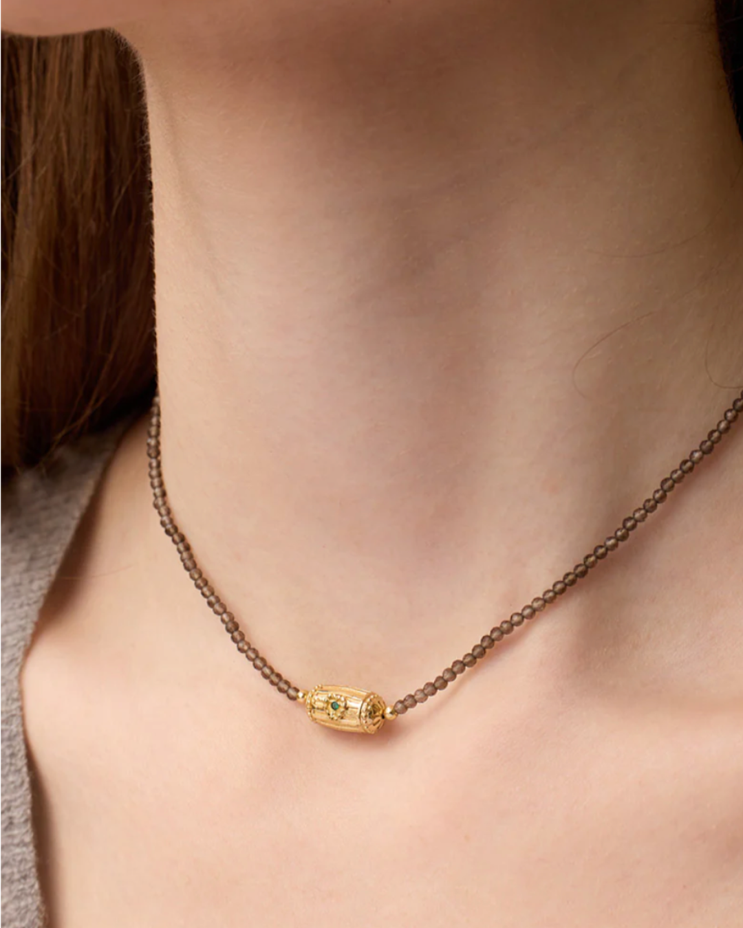Dorothée Sausset - Choker Rakhi Lola Stones 2